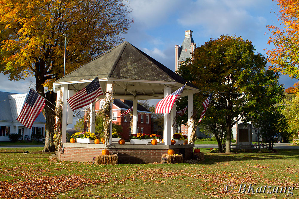 Bandstand in Danveill Vt
